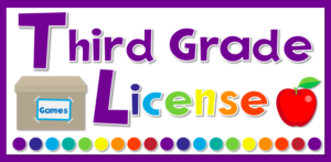Third Grade License