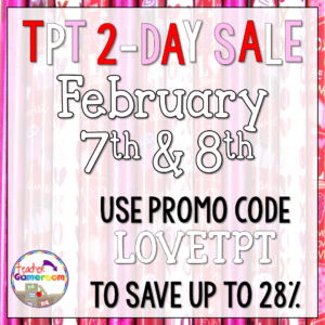 TPT Sale Feb. 2017