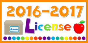 2016-2017 License