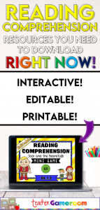 Reading Comprehension resources you need to Download Now Piniterest