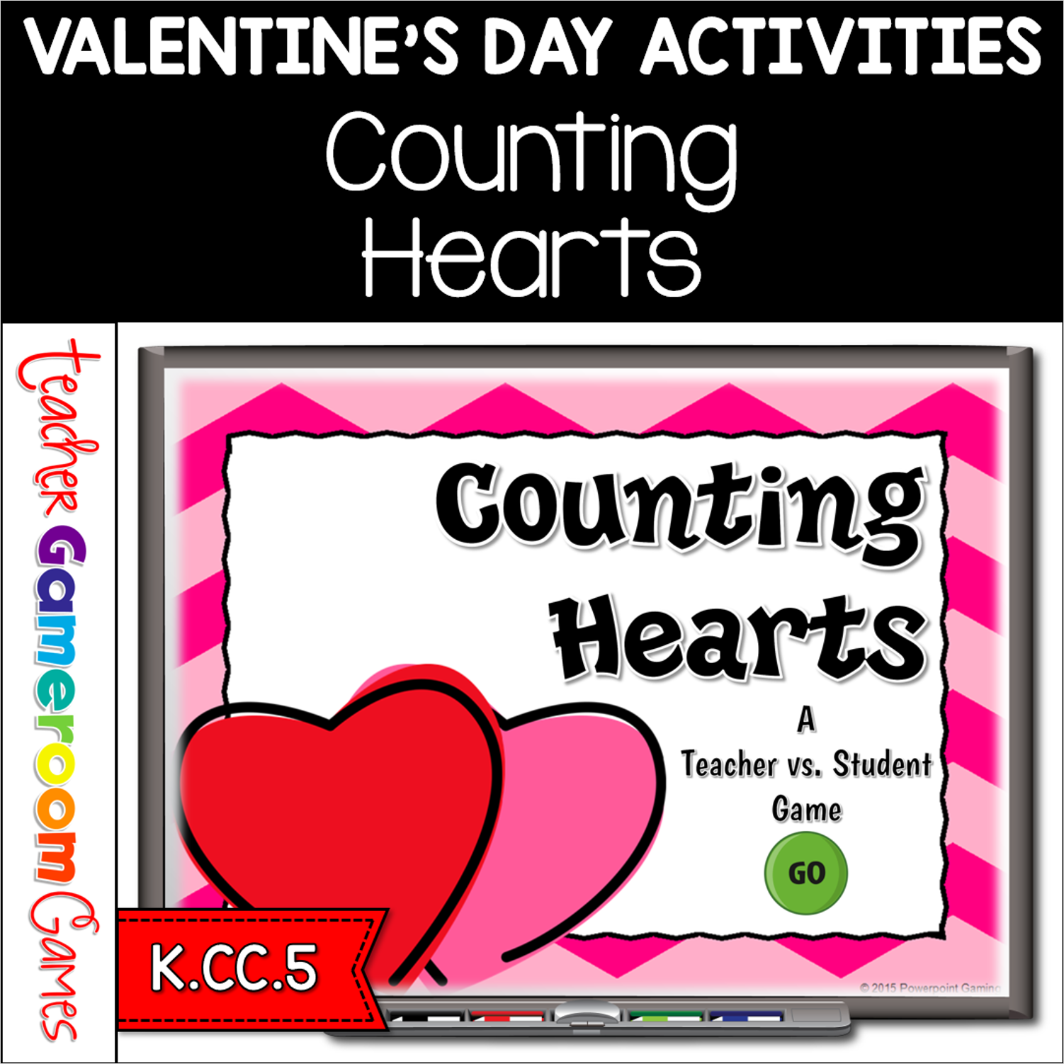 Counting Hearts Teacher Vs Student Powerpoint Game Cover