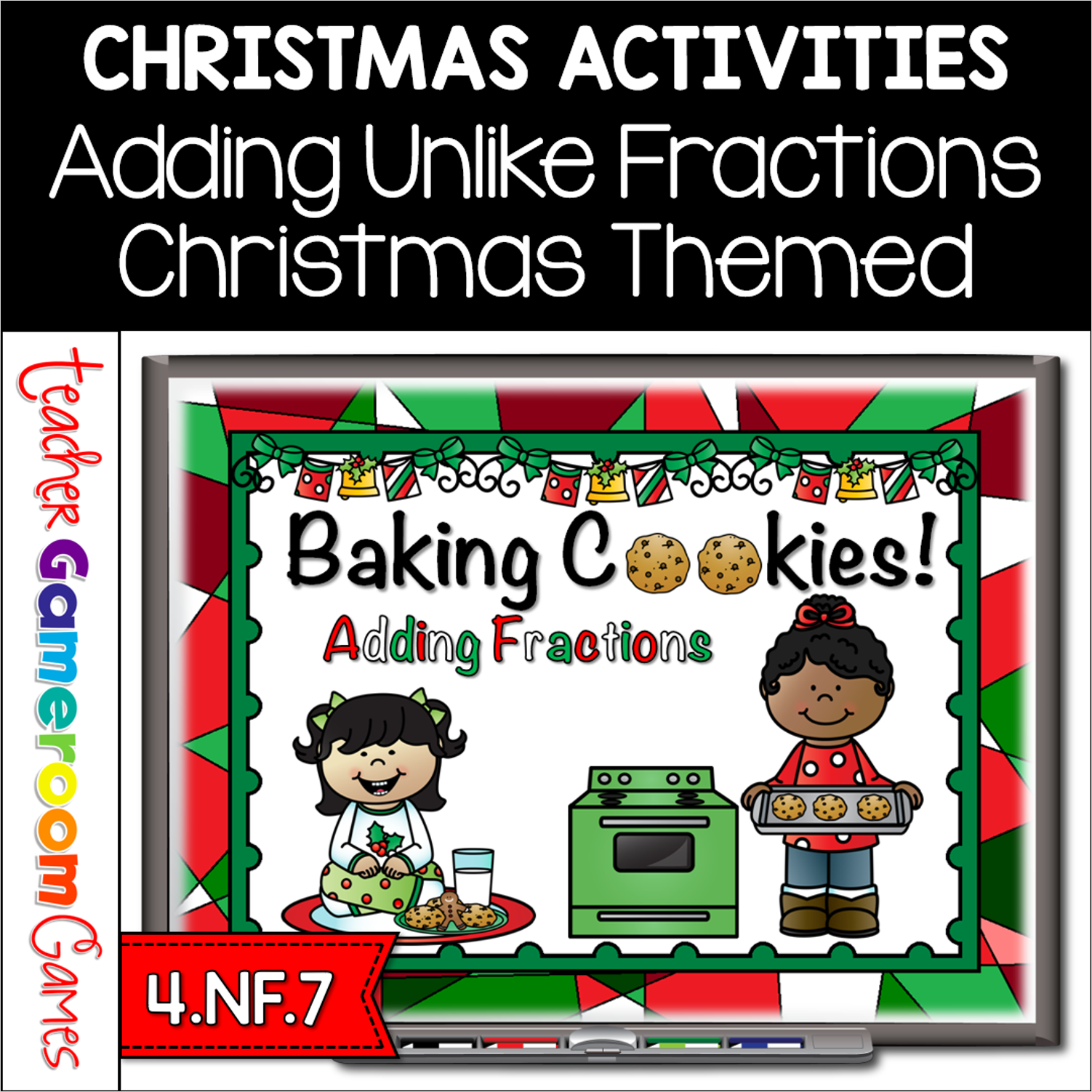 Adding Fractions Student Vs Student Powerpoint Game Cover