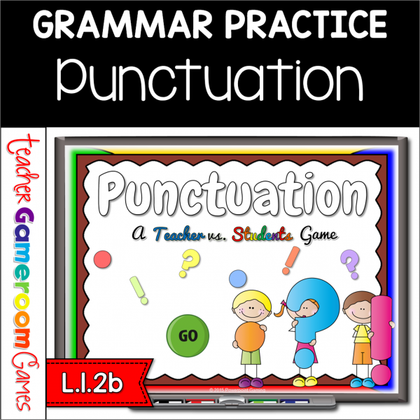 Ending Punctuation Teacher vs Student Powerpoint Game