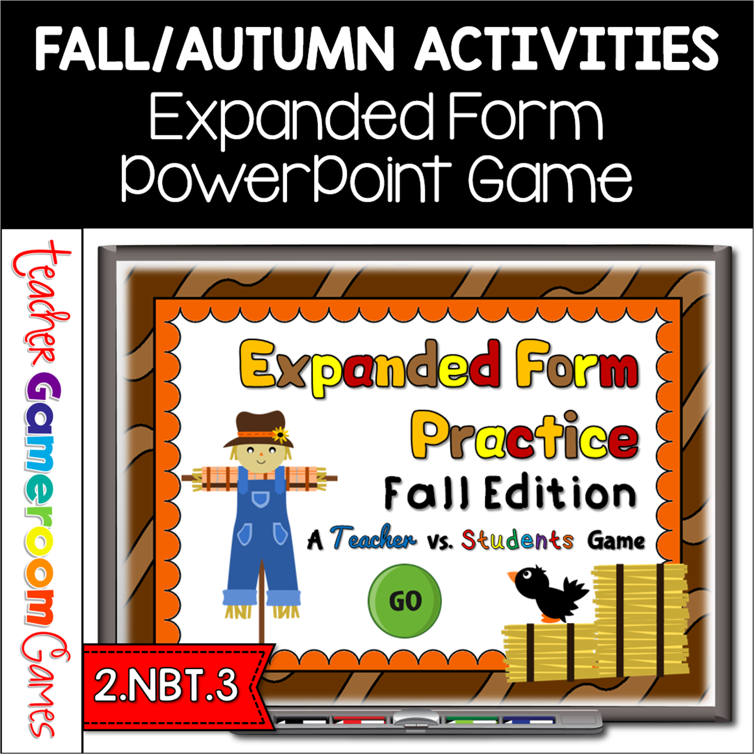 Expanded Form Practice Teacher Vs Student Fall Game Cover