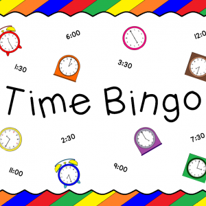 Time Bingo Game