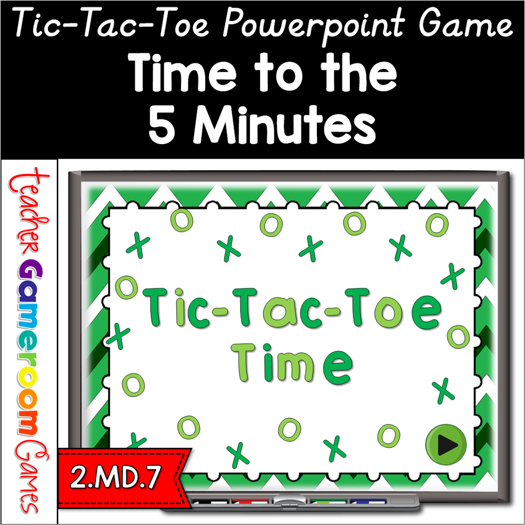 Time To 5 Minutes Tic Tac Toe Game Cover