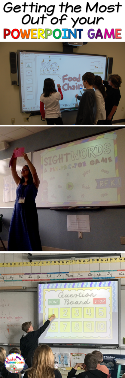 Getting the Most out of PowerPoint Games - Teacher Gameroom