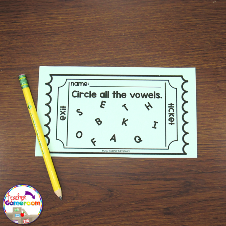 How to use exit tickets in the classroom teacher gameroom