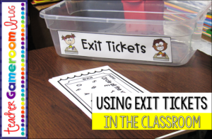 How to Use Exit Tickets in the Classroom