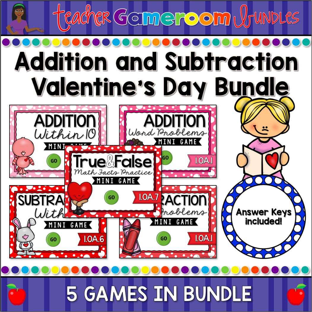 Additon Subtraction Mini Game Set Cover