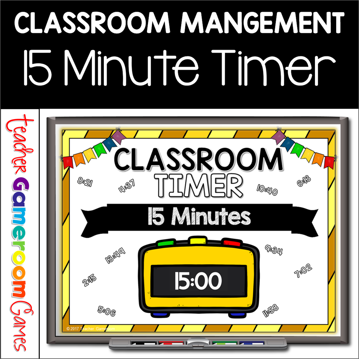 15 minute timer for classroom