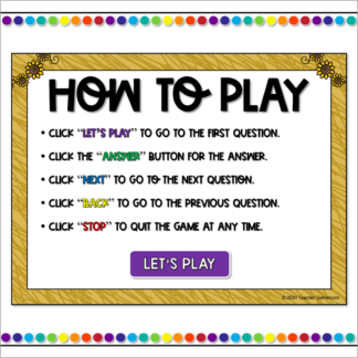 1 Digit by 1 Digit Multiplication Powerpoint Game | Single Digit ...
