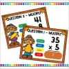 2 Digit by 1 Digit Multiplication Click and Go Powerpoint Game - Image 3