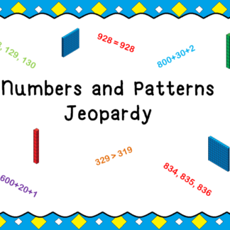 2nd Grade Numbers and Patterns Review Game Thumbnail