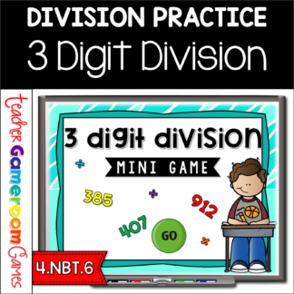 3 Digit Division Mini Game Preview