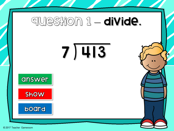 3 Digit Division Mini Game Preview - Image 2