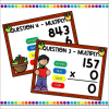 3 Digit by 1 Digit Multiplication Click and Go Powerpoint Game - Image 5