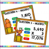 4 Digit by 1 Digit Multiplication Powerpoint Game - Image 3