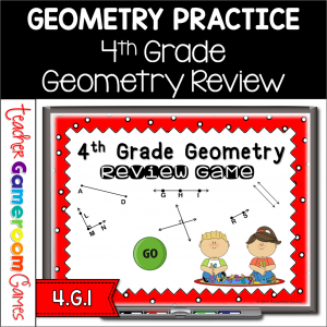4th Grade Geometry Review Powerpoint Game