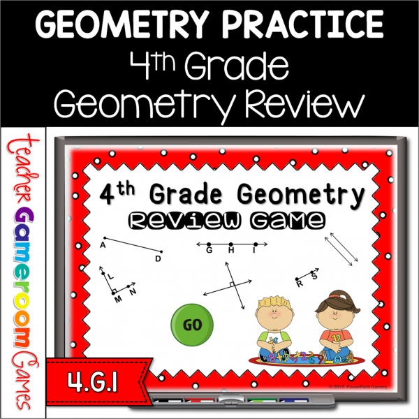 4th Grade Geometry Review Powerpoint Game