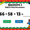 Adding 3 Numbers Write and Wipe Powerpoint Game - Image 3