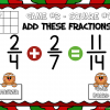 Adding Fractions Christmas Tic-Tac-Toe Powerpoint Game - Image 5