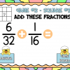 Adding Fractions Easter Tic-Tac-Toe Powerpoint Game - Image 4
