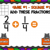 Adding Fractions Halloween Tic-Tac-Toe Powerpoint Game Cover - Image 2