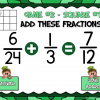 Adding Fractions St. Patrick's Day Tic-Tac-Toe Powerpoint Game - Image 2