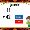 Adding Within 100 Fall Teacher v s Student Powerpoint Game - Image 2