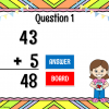 Adding Within 100 Spring Teacher vs Student Powerpoint Game - Image 2