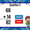 Adding Within 100 Winter Teacher vs Student Powerpoint Game - Image 3