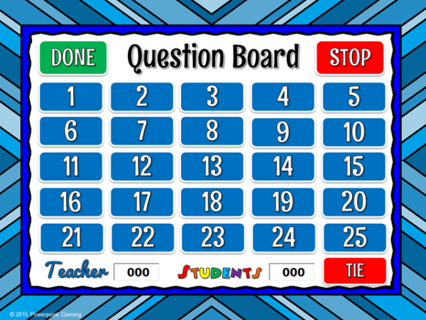 Adding Within 100 Winter Teacher vs Student Powerpoint Game - Image 4