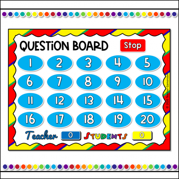 Adding within 20 Teacher vs Student Game - Image 2