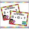 Adding within 20 Fall Teacher vs Student Powerpoint Game - Image 2