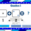 Adding within 5 Winter Teacher vs Student PowerPoint Game - Image 2