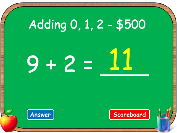 Addition Review Powerpoint Game - Image 2