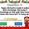 Addition and Subtraction Word Problems Christmas Mini PowerPoint Game - Image 3