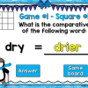 Adjectives Comparatives and Superlatives Tic-Tac-Toe Powerpoint Game - Image 3