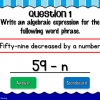 Algebraic Expressions Mini Game - Image 3