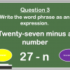 Algebraic Expressions and Equations Teacher vs Student Powerpoint Game - Image 3