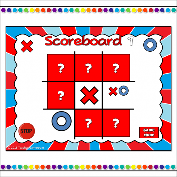Area and Perimeter Customary Tic-Tac-Toe Powerpoint Game - Image 4