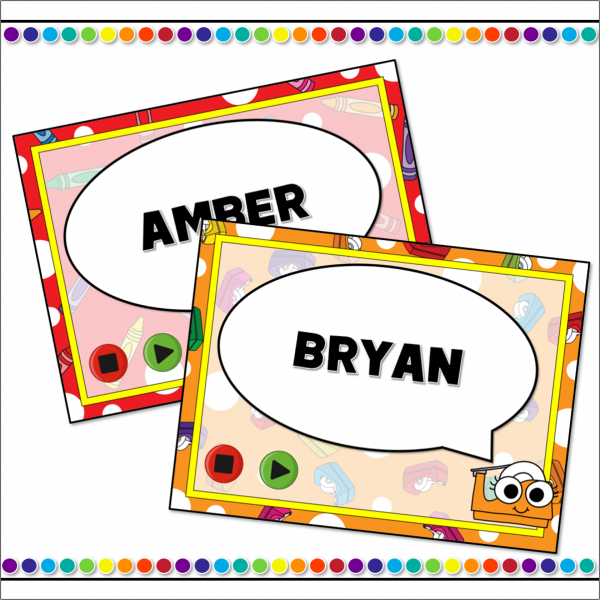 Back to School Editable Random Name Picker - Image 4