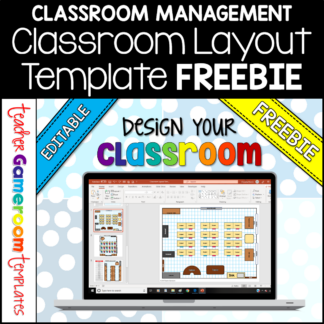 Back to School Classroom Layout Freebie