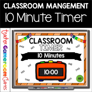 Classroom Timer - 10 Minutes