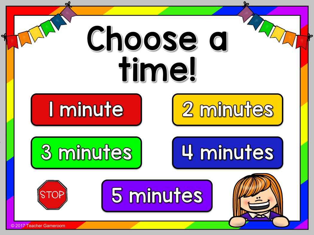 Classroom Timer - 15 Minutes by Teacher Gameroom