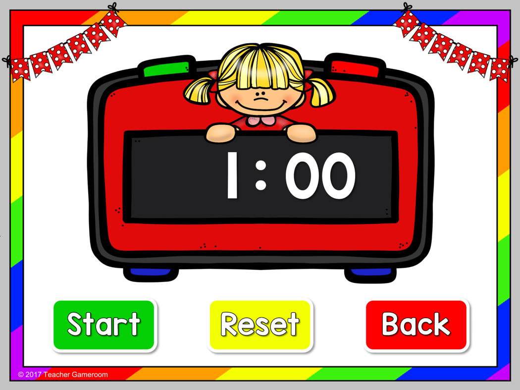 Classroom Timer-15 Minutes - Teacher Gameroom