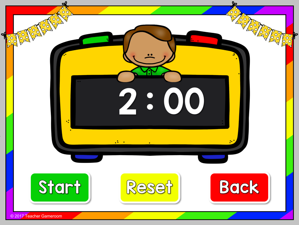 Classroom Timer-15 Minutes - Teacher Gameroom