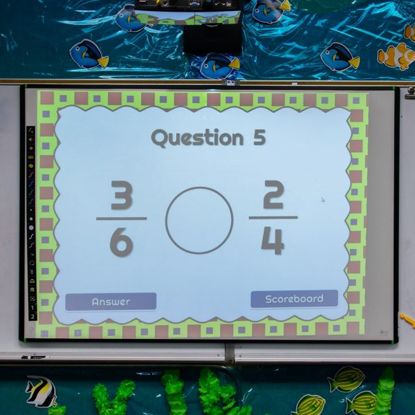Comparing Fractions Student vs Student Powerpoint Game - Image 3