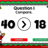 Comparing Numbers Find the Santa Christmas Game - Image 2